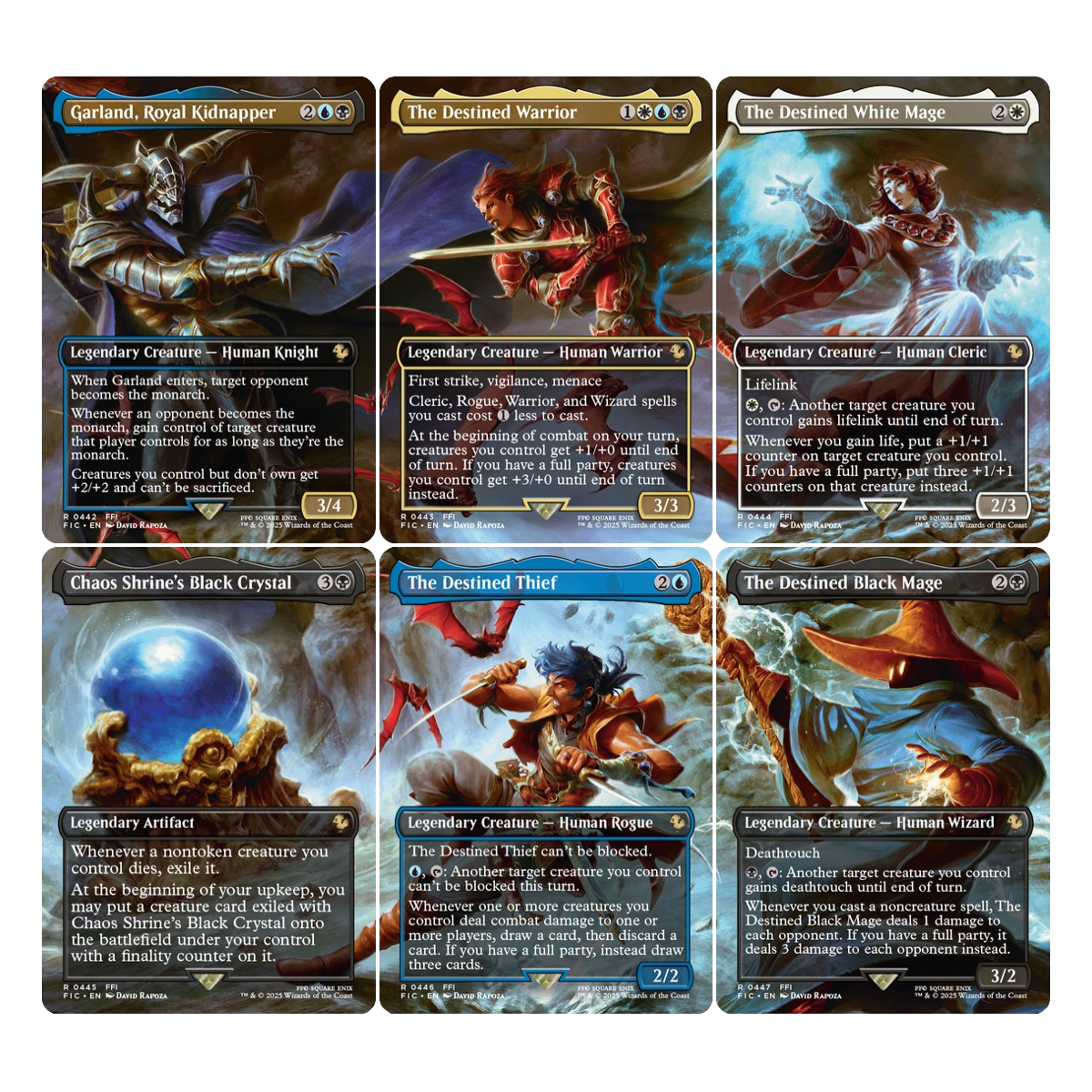 Magic: The Gathering - Universes Beyond - Final Fantasy - Final Fantasy Garland at the Chaos Shrine Scene Box