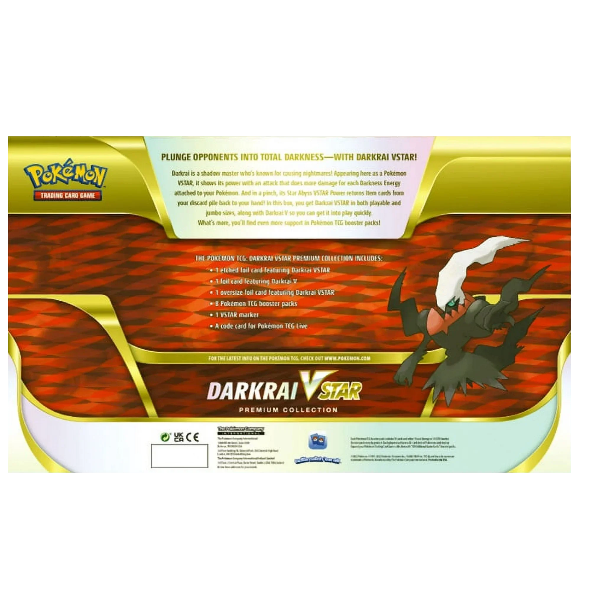 Pokemon TCG - Sword & Shield -  Darkrai V Star Premium Collection Box