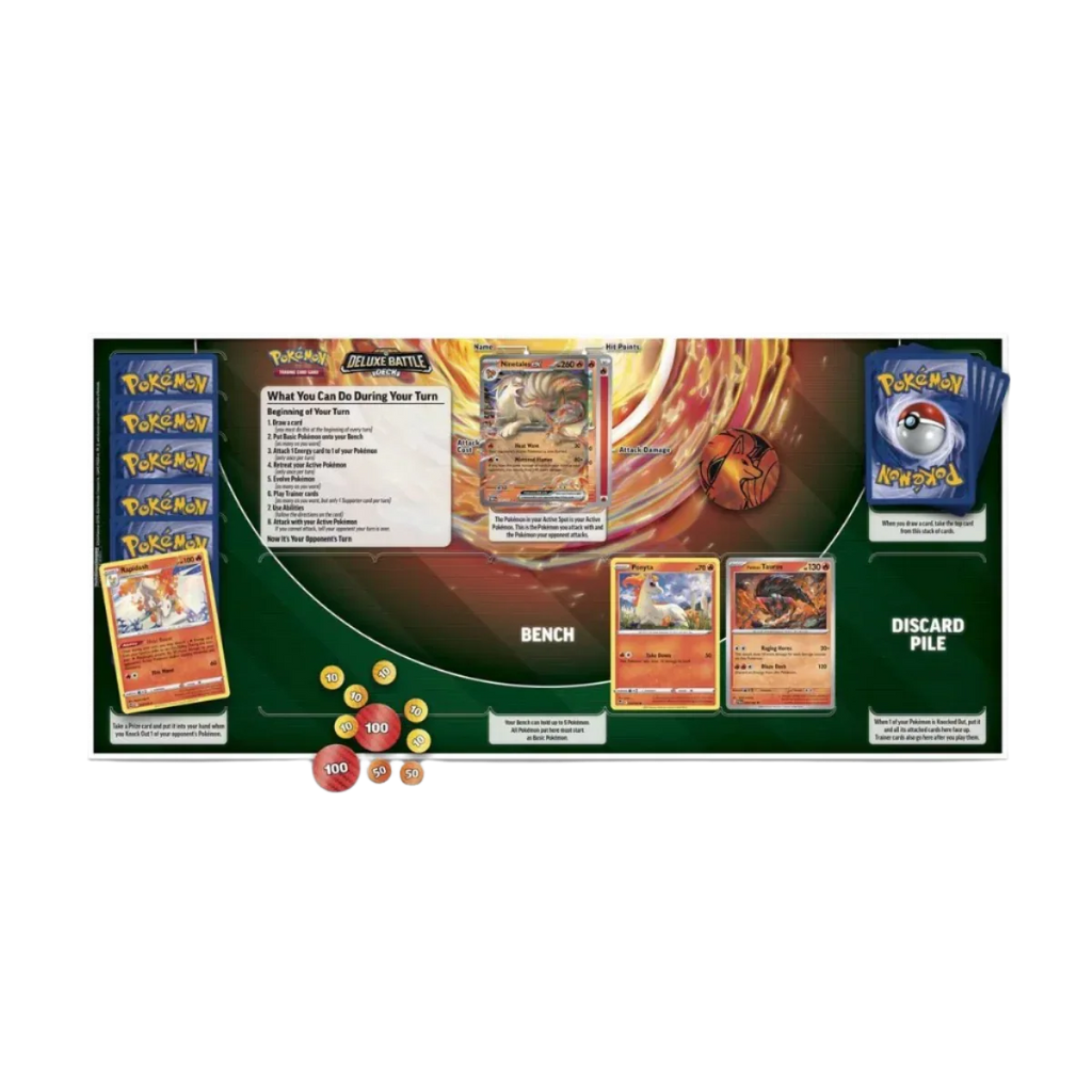 Pokemon TCG - Scarlet & Violet - Deluxe Battle Deck - Ninetales ex