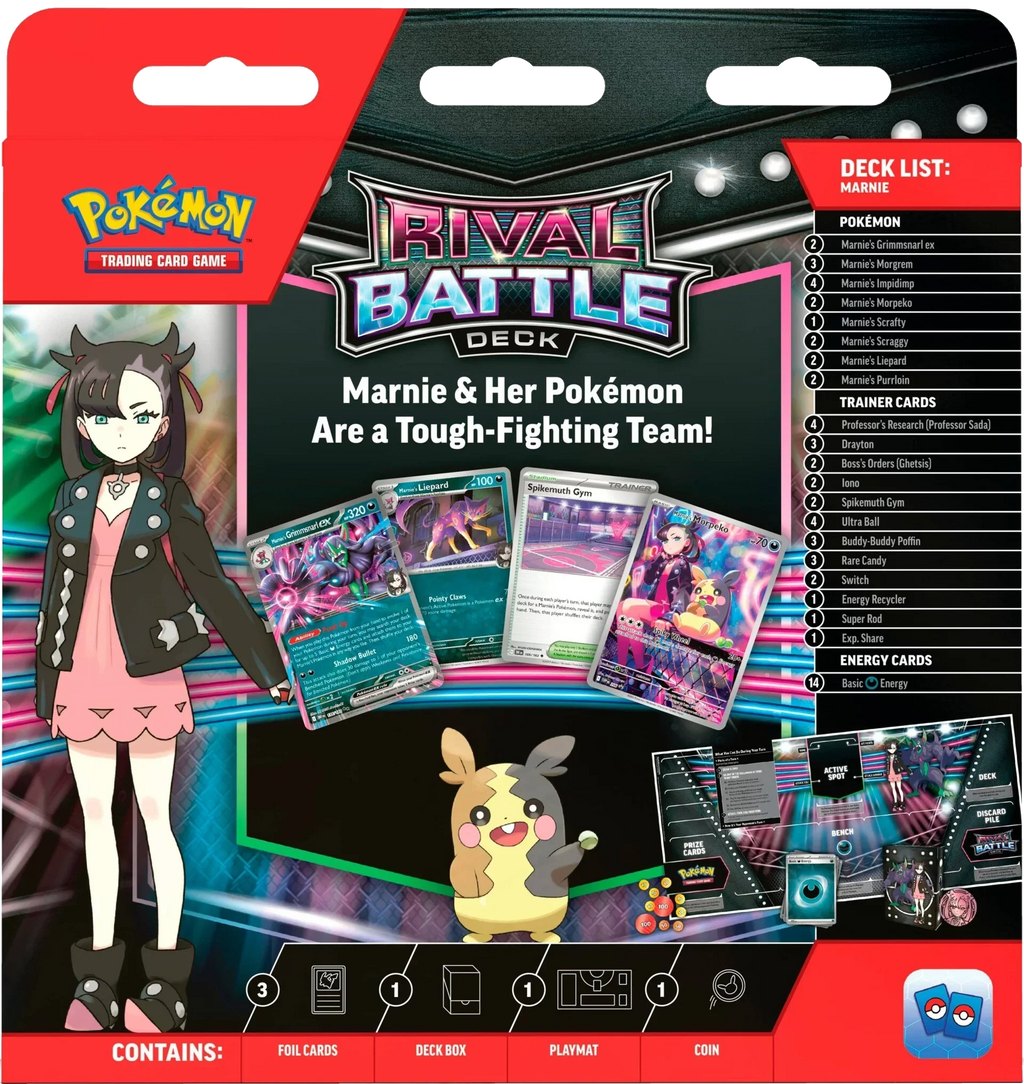 Pokemon TCG - Scarlet & Violet - Rival Battle Deck - Marnie