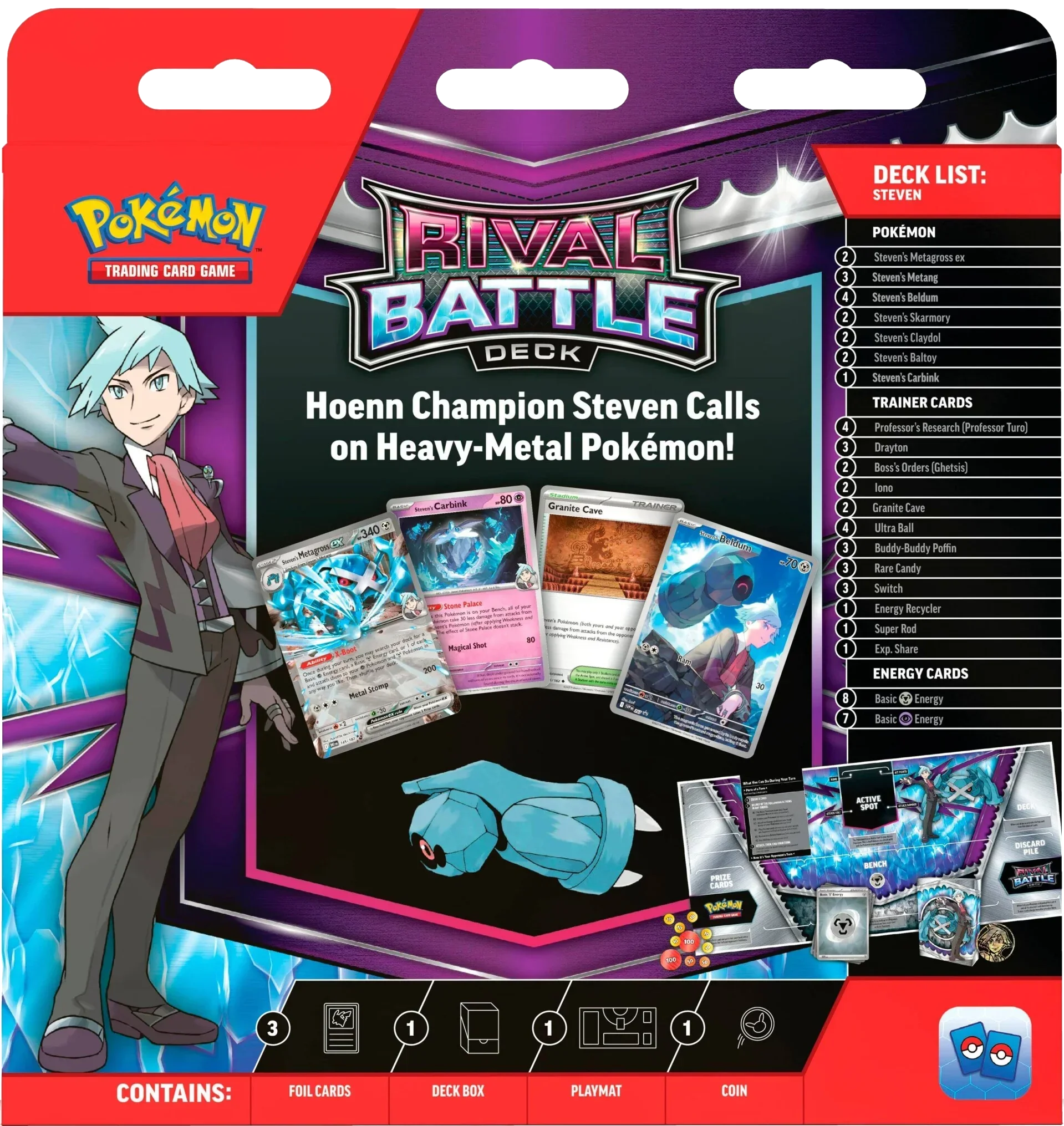 Pokemon TCG - Scarlet & Violet - Rival Battle Deck - Steven