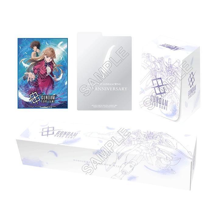Gundam Card Game - Premium Goods Set - Mobile Suit Gundam Wing 30th Anniversary (PB01)