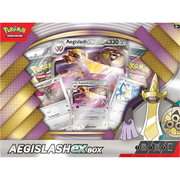 Pokemon TCG - Scarlet & Violet - Aegislash ex Collection Box