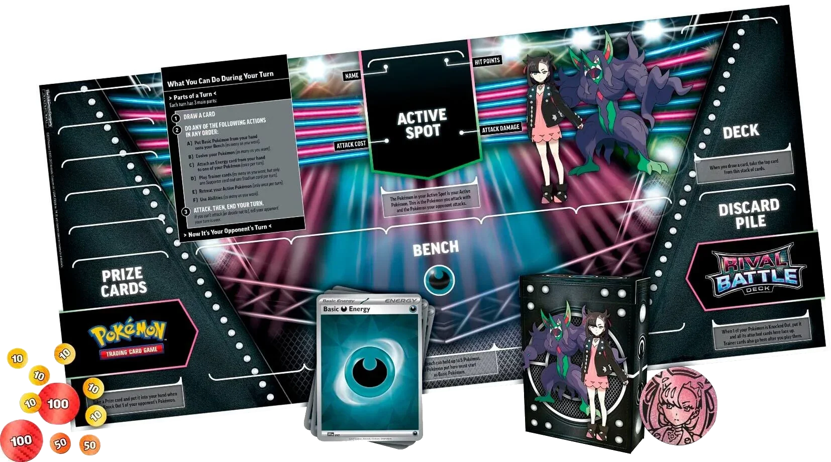 Pokemon TCG - Scarlet & Violet - Rival Battle Deck - Marnie