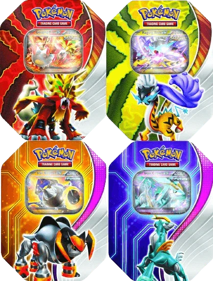 Pokemon TCG - Scarlet & Violet - Paradox Destinies Tin - Bundle