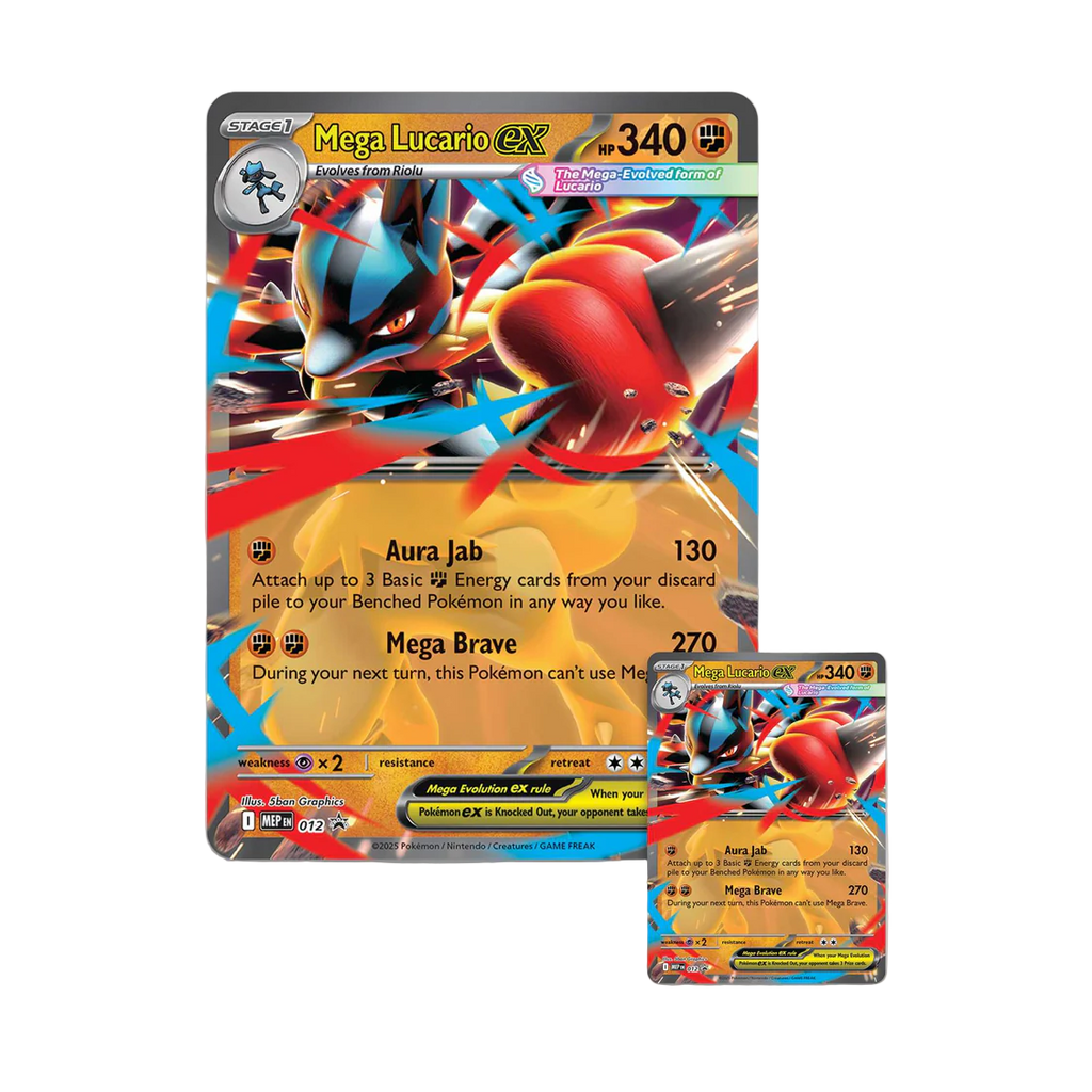 Pokemon TCG - Mega Evolution - Mega Lucario ex Figure Collection Box