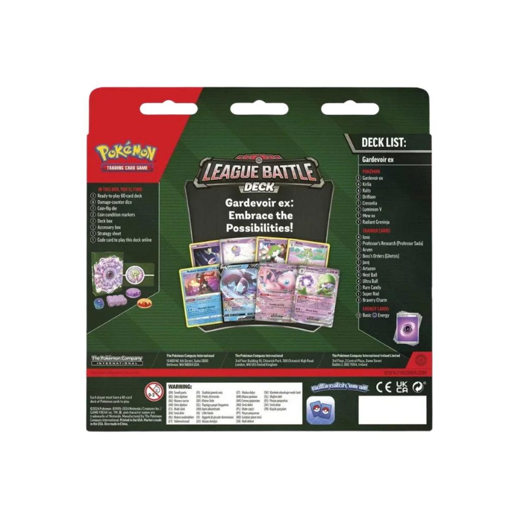 Pokemon TCG - Scarlet & Violet - League Battle Deck - Gardevoir ex