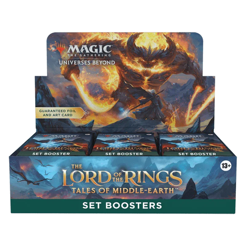 Magic: The Gathering - Universes Beyond - Lord of the Rings: Tales of Middle-Earth - Set Booster Box (30 Packs)