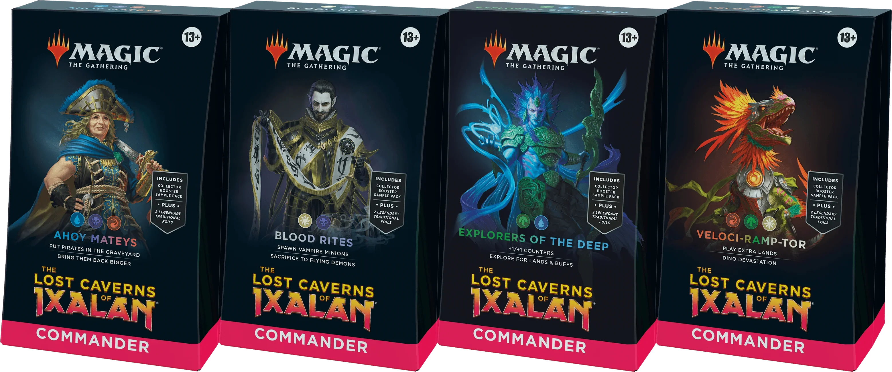 Magic: The Gathering - The Lost Caverns of Ixalan - Commander Decks