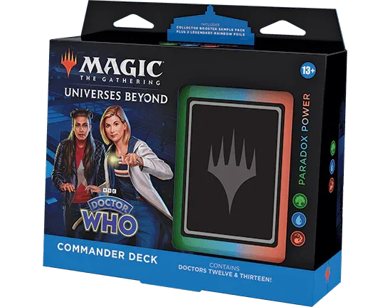 Magic: The Gathering - Universes Beyond - Doctor Who - Commander Decks