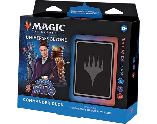 Magic: The Gathering - Universes Beyond - Doctor Who - Commander Decks