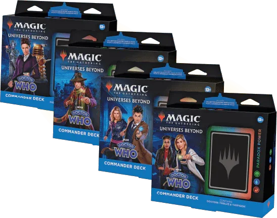 Magic: The Gathering - Universes Beyond - Doctor Who - Commander Decks
