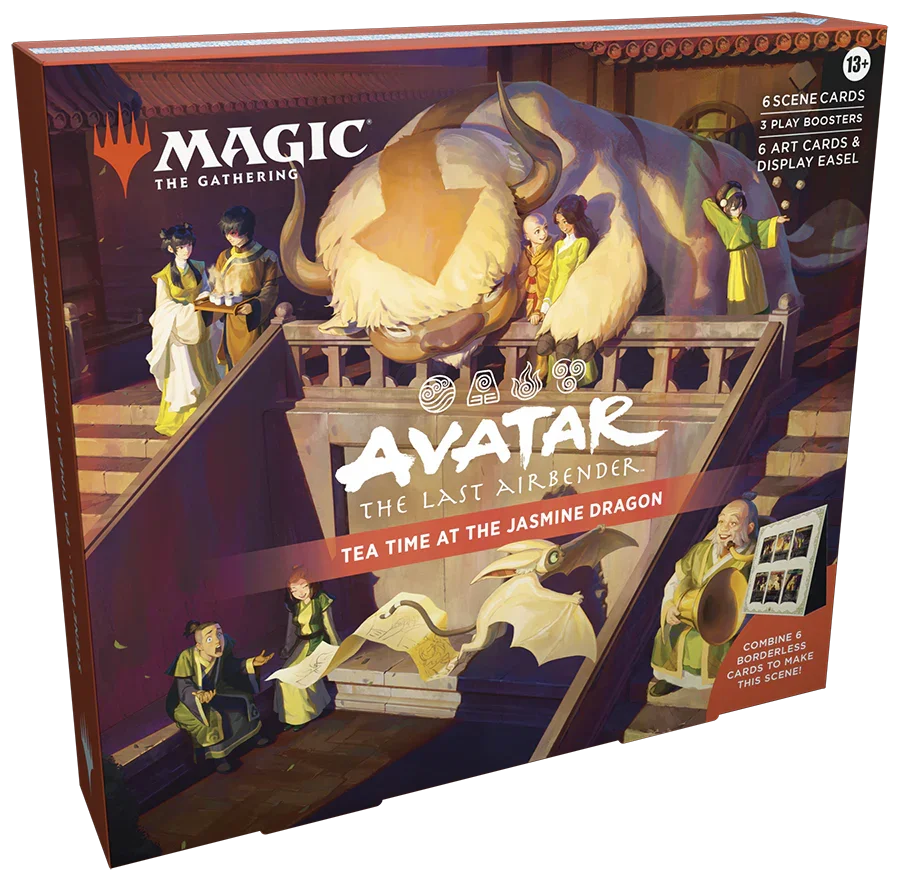 Magic: The Gathering - Universes Beyond - Avatar: The Last Airbender - Scene Box - Tea Time at The Jasmine Dragon