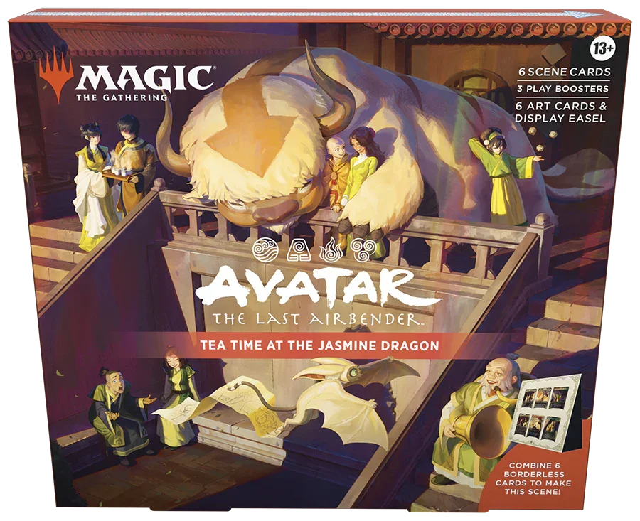 Magic: The Gathering - Universes Beyond - Avatar: The Last Airbender - Scene Box - Tea Time at The Jasmine Dragon