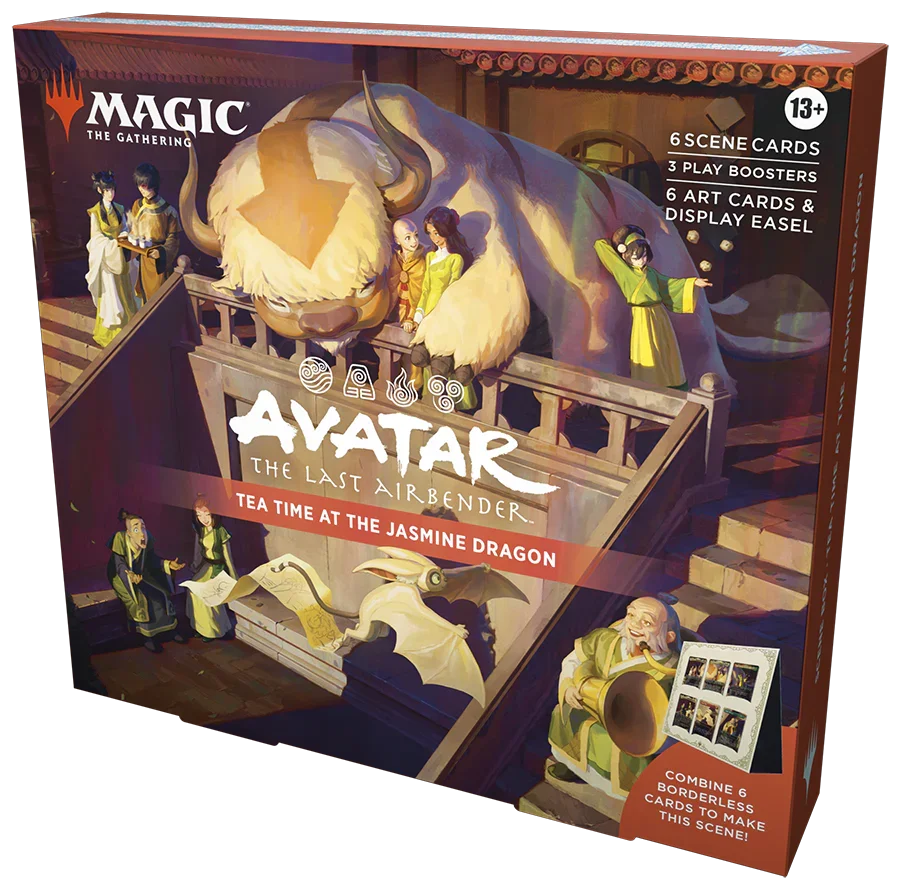 Magic: The Gathering - Universes Beyond - Avatar: The Last Airbender - Scene Box - Tea Time at The Jasmine Dragon