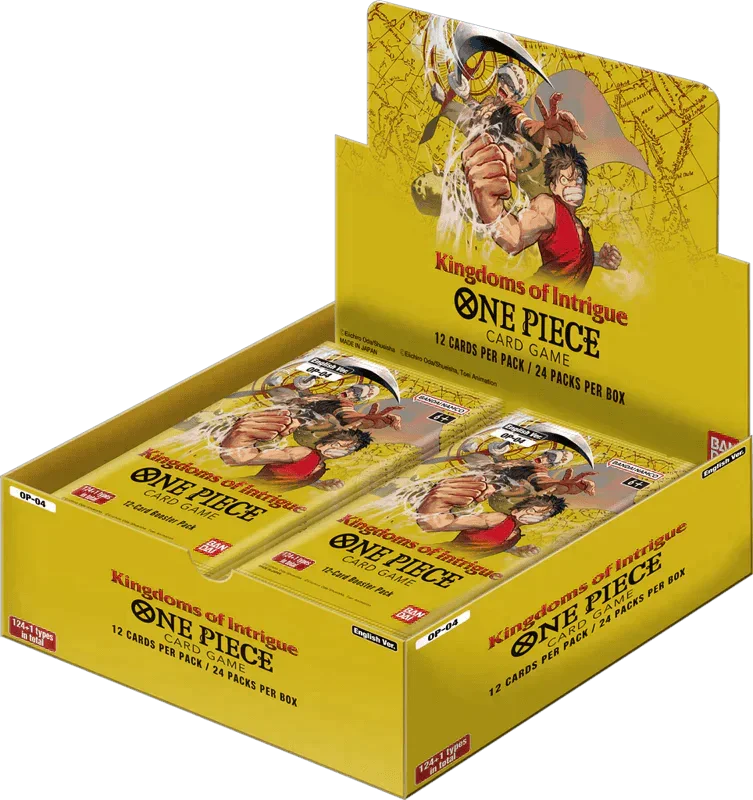One Piece TCG - Kingdoms Of Intrigue (OP-04) - Booster Box (24x Pack)