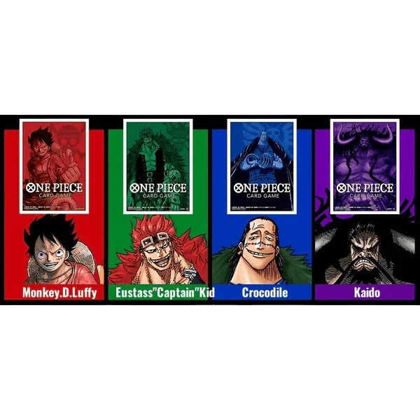 One Piece TCG - Official Sleeves - Version 1 (2022) (Assorted)
