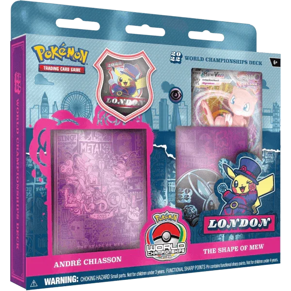 Pokemon TCG - Sword & Shield - 2022 World Championships Deck - Andre Chiasson "The Shape of Mew"