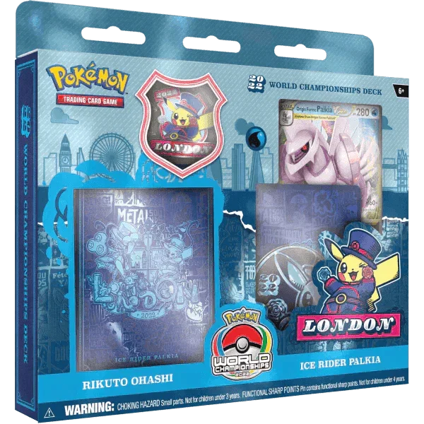 Pokemon TCG - Sword & Shield - 2022 World Championships Deck - Rikuto Ohashi "Ice Rider Palkia"