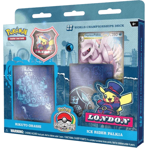Pokemon TCG - Sword & Shield - 2022 World Championships Deck - Rikuto Ohashi "Ice Rider Palkia"