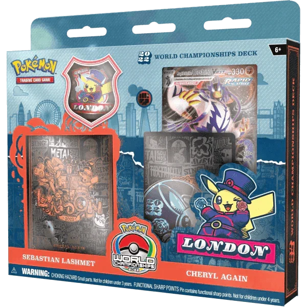 Pokemon TCG - Sword & Shield - 2022 World Championships Deck - Sebastian Lashmet "Cheryl Again"