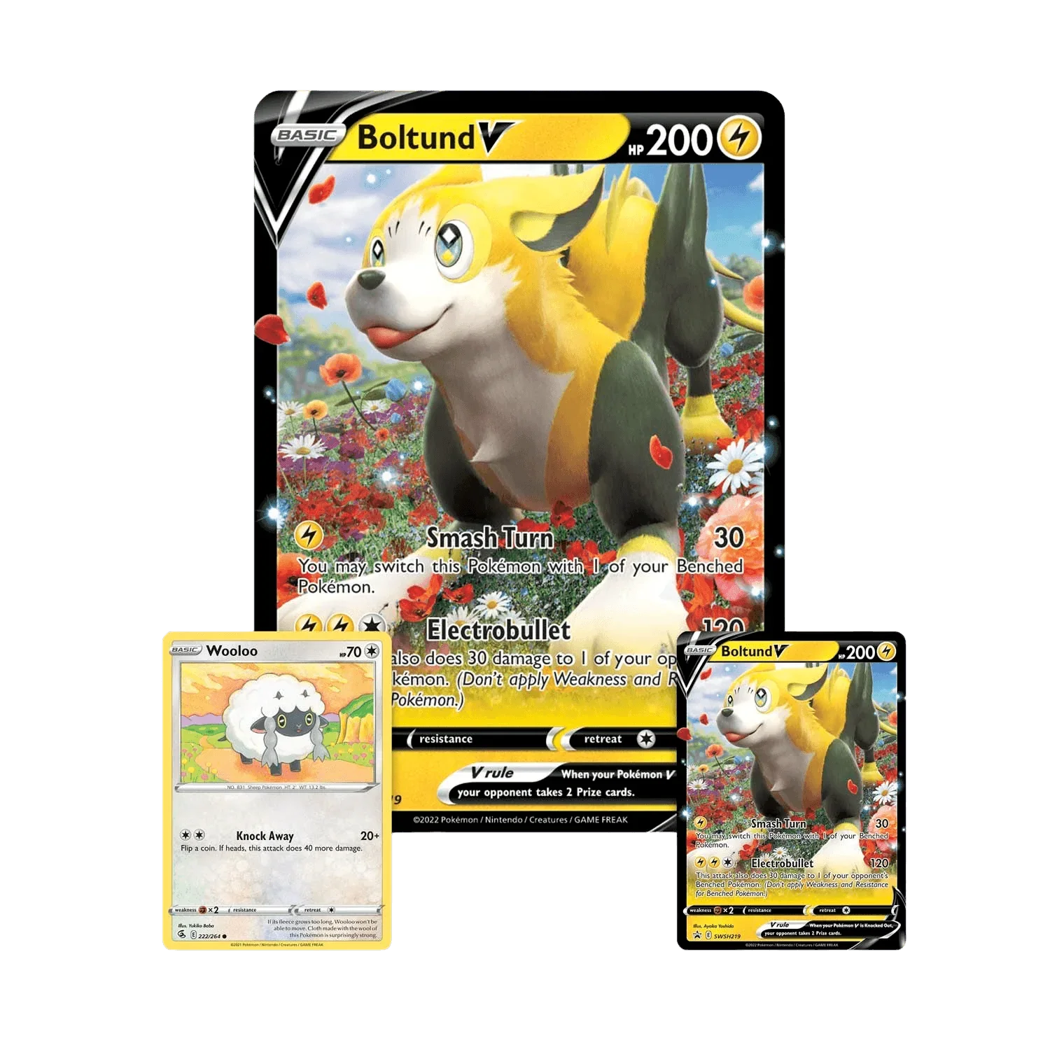 Pokemon TCG - Sword & Shield - Boltund V Collection Box