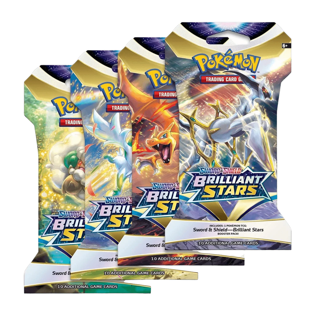 Pokemon TCG - Sword & Shield - Brilliant Stars - Sleeved Booster Pack