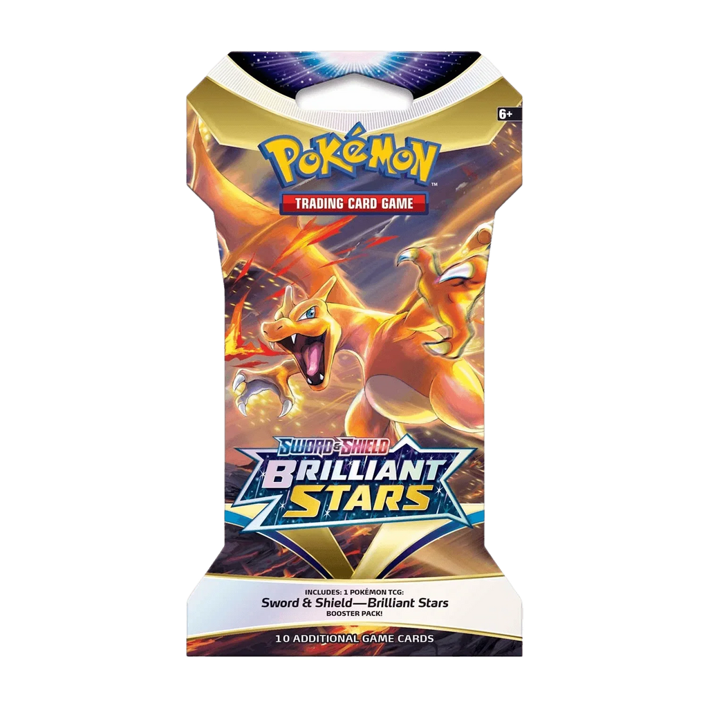 Pokemon TCG - Sword & Shield - Brilliant Stars - Sleeved Booster Pack