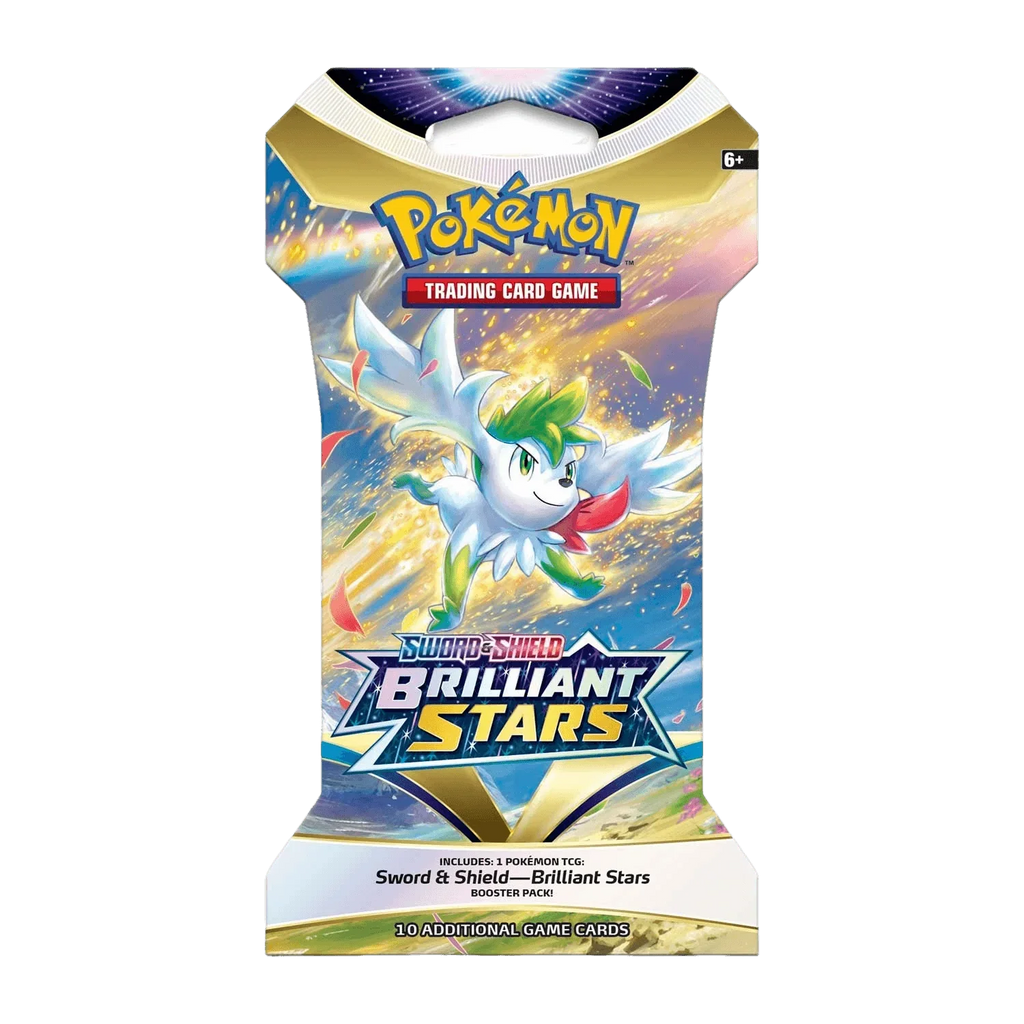 Pokemon TCG - Sword & Shield - Brilliant Stars - Sleeved Booster Pack