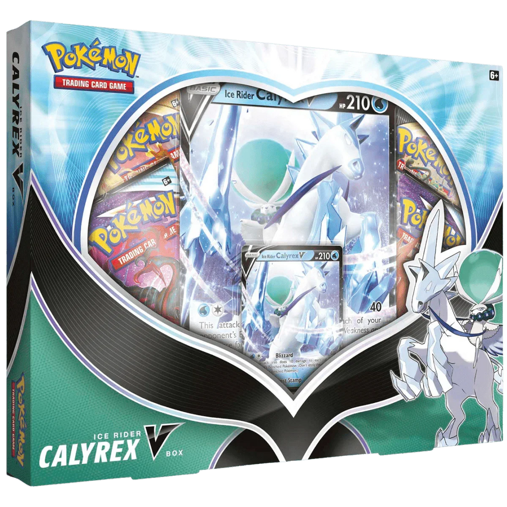 Pokemon TCG - Sword & Shield - Calyrex V Collection Box - Ice Rider