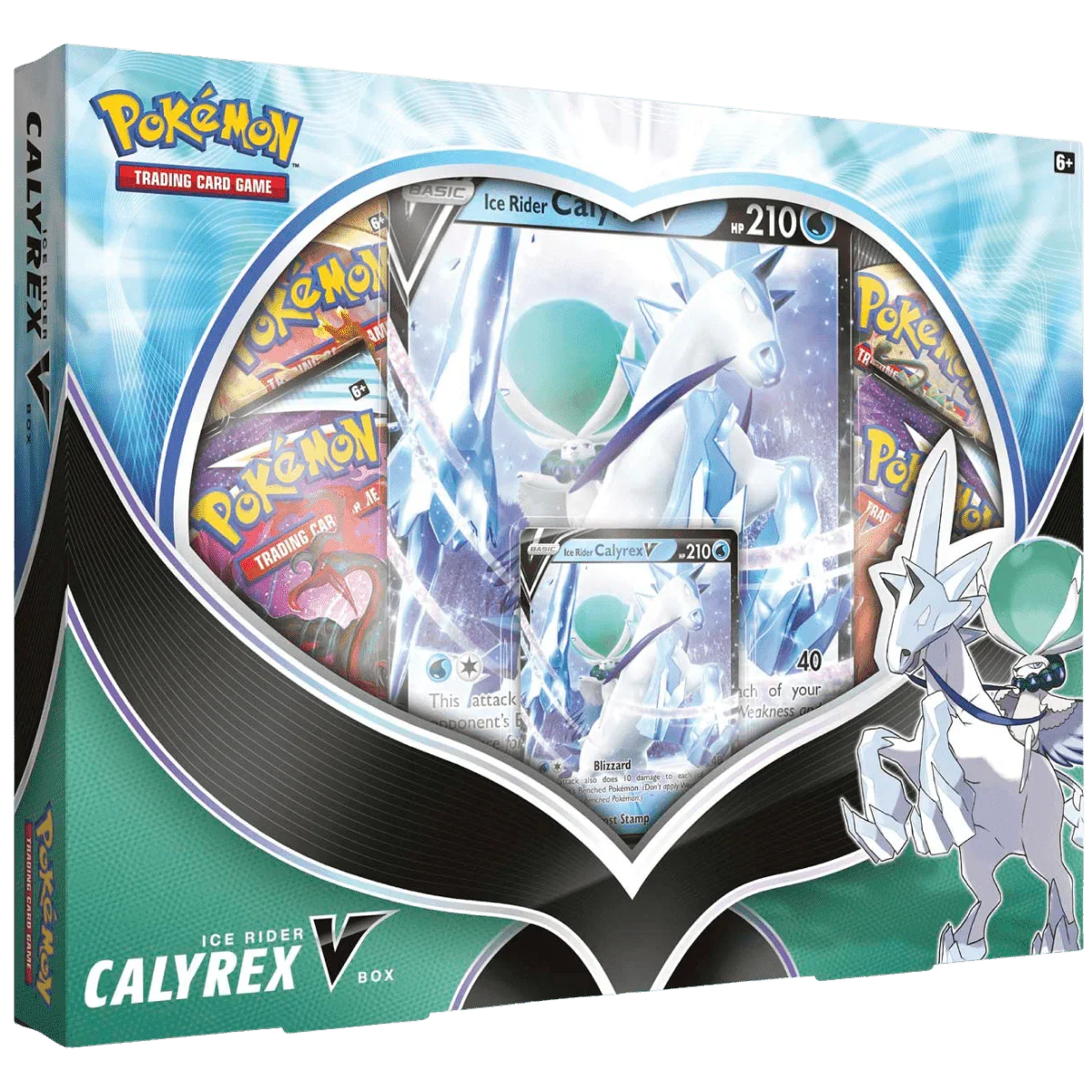 Pokemon TCG - Sword & Shield - Calyrex V Collection Box - Ice Rider