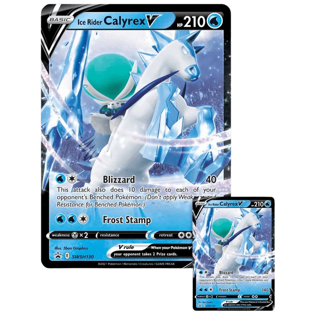 Pokemon TCG - Sword & Shield - Calyrex V Collection Box - Ice Rider