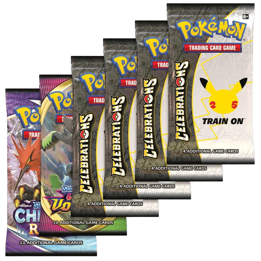 Pokemon TCG - Sword & Shield - Celebrations - Deluxe Pin Collection Box