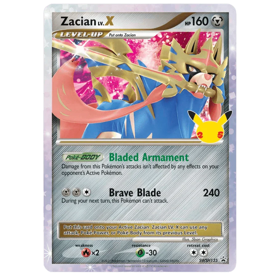 Pokemon TCG - Sword & Shield - Celebrations - Deluxe Pin Collection Box