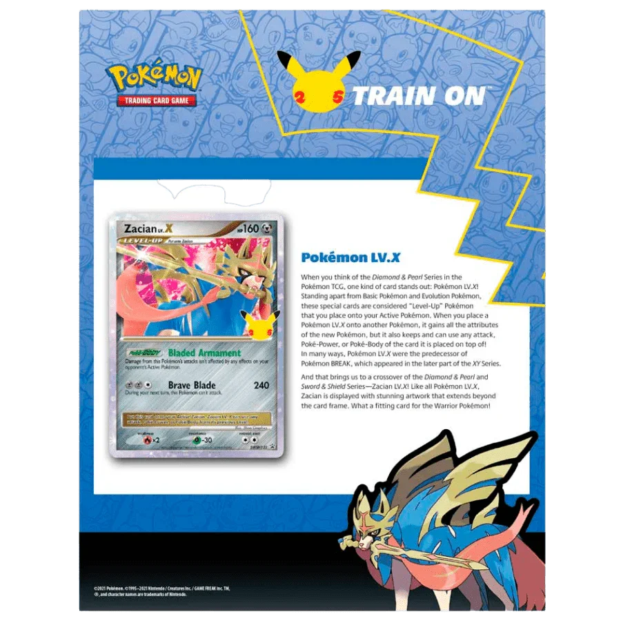 Pokemon TCG - Sword & Shield - Celebrations - Deluxe Pin Collection Box