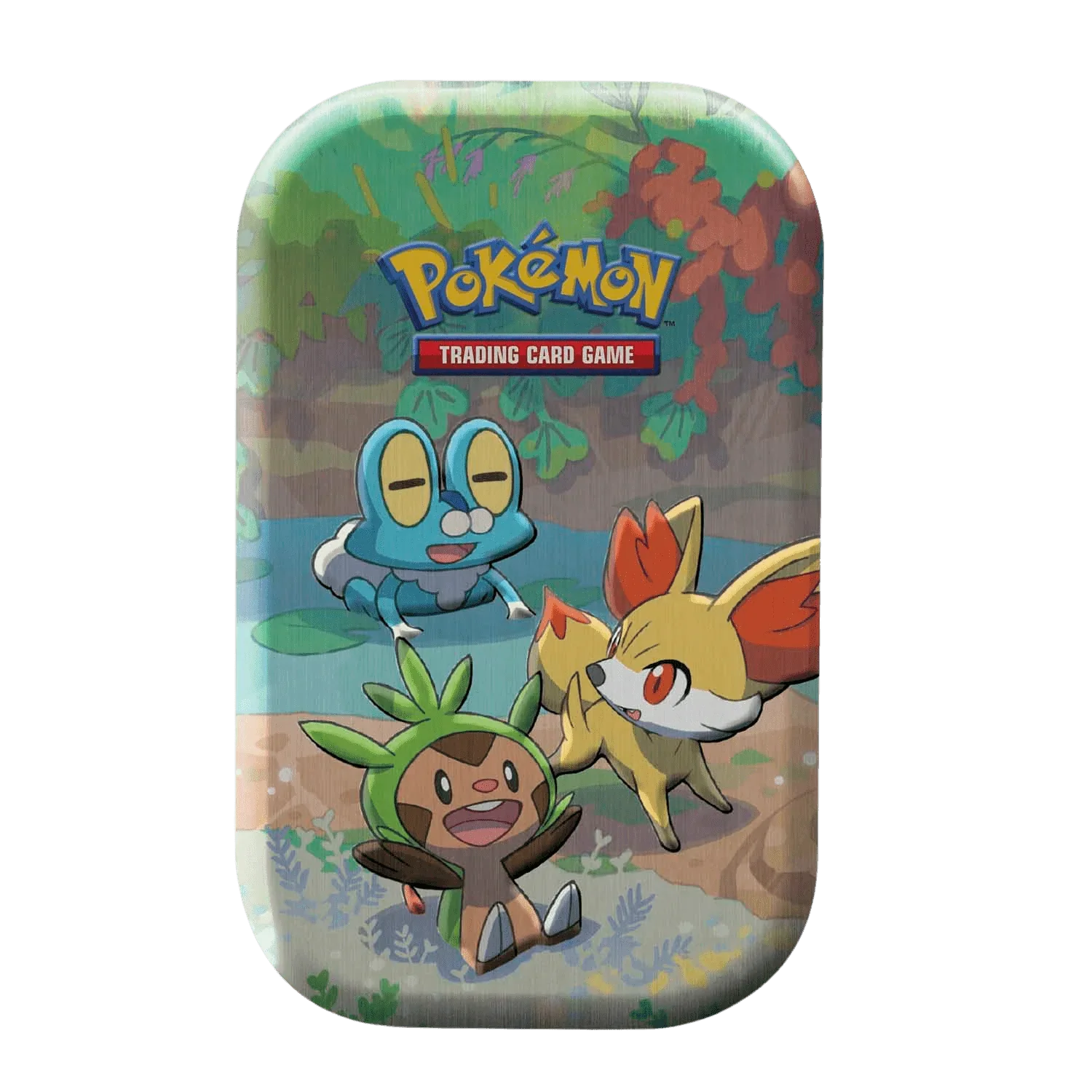 Pokemon TCG - Sword & Shield - Celebrations - Mini Tin - Chespin, Fennekin & Froakie
