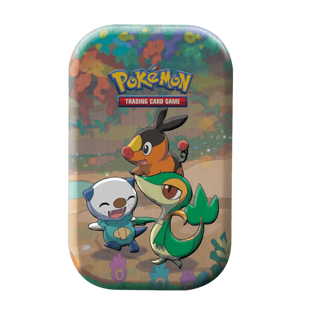 Pokemon TCG - Sword &amp; Shield - Celebrations - Mini Tin - Snivy, Tepig &amp; Oshawott