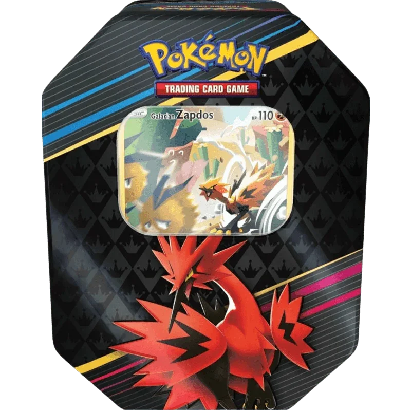 Pokemon TCG - Crown Zenith - Tin - Galarian Zapdos