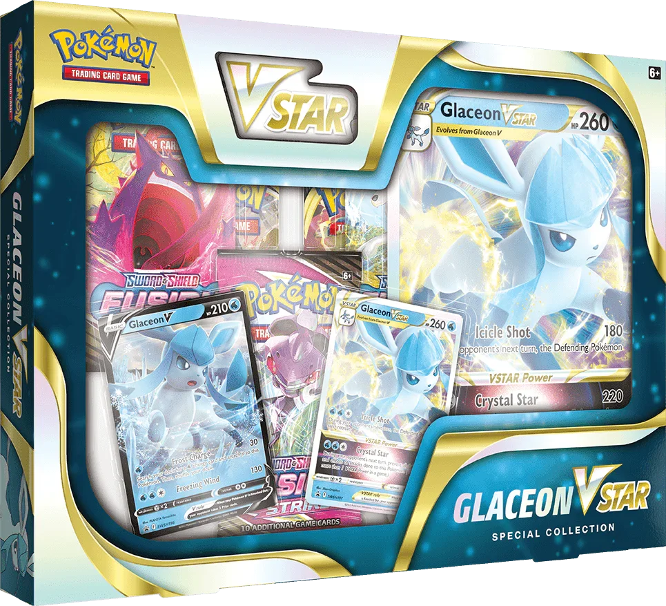 Pokemon TCG - Sword & Shield - Glaceon VSTAR Special Collection Box