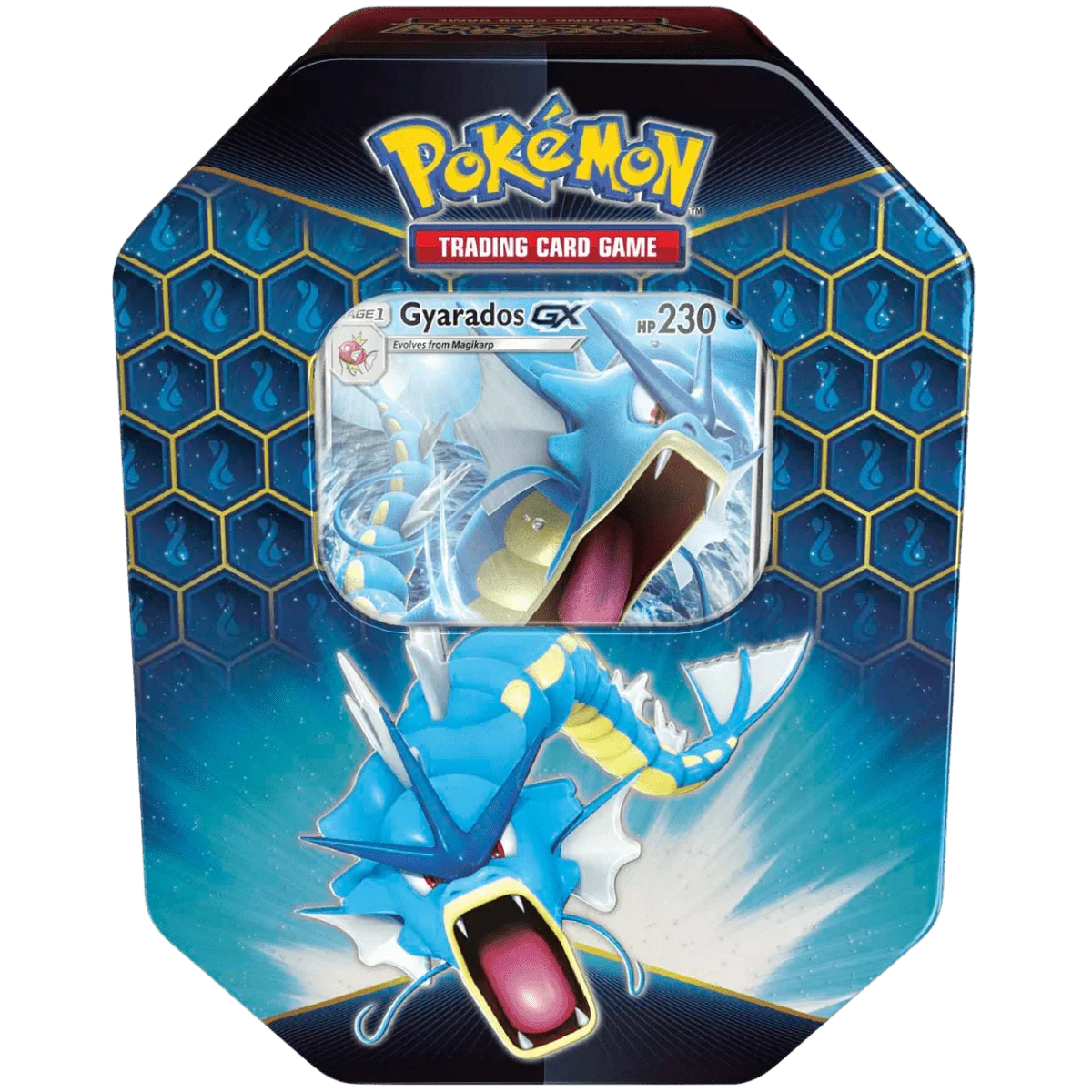 Pokemon TCG - Sun & Moon - Hidden Fates Tin - Gyarados GX