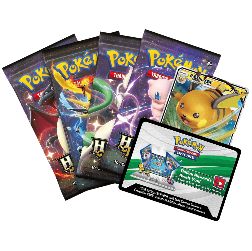 Pokemon TCG - Sun & Moon - Hidden Fates Tin - Raichu GX