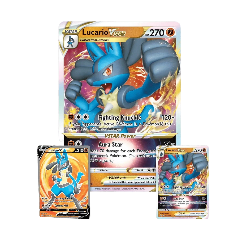 Pokemon TCG - Sword & Shield - Lucario VSTAR Special Collection Box