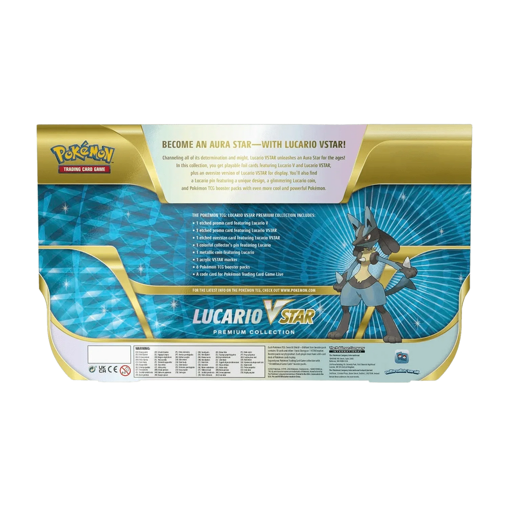 Pokemon TCG - Sword & Shield - Lucario VSTAR Special Collection Box