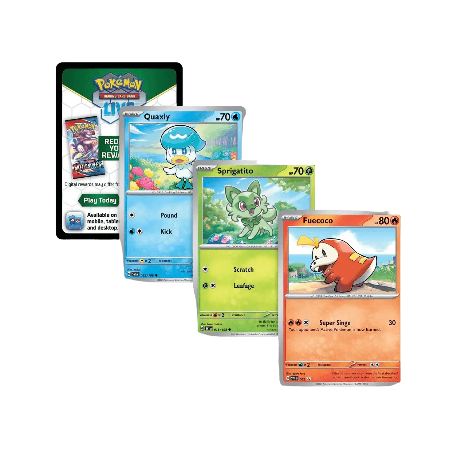 Pokemon TCG - Scarlet & Violet - Paldea Collection Box - Fuecoco