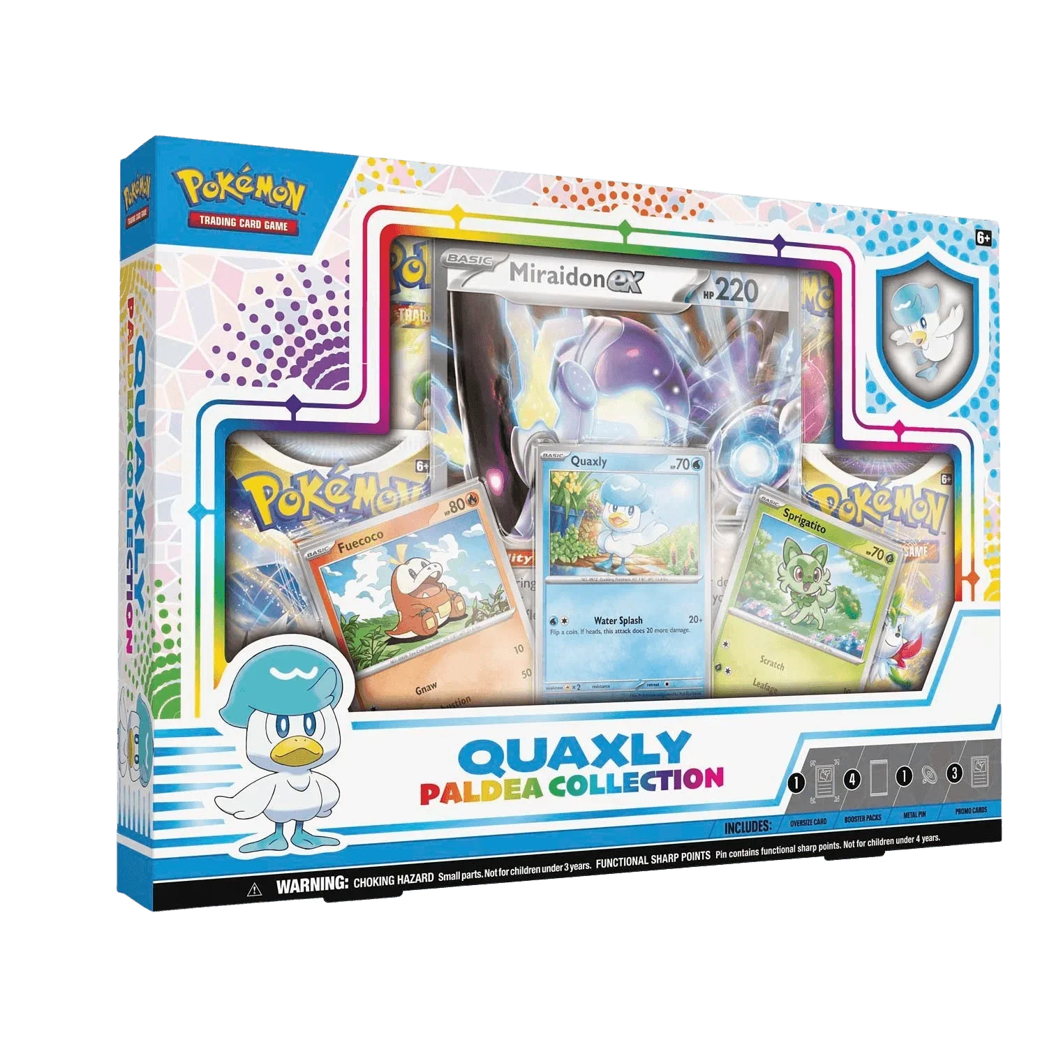 Pokemon TCG - Scarlet & Violet - Paldea Collection Box - Quaxly