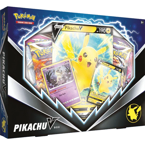 Pokemon TCG - Sword & Shield - Pikachu V Collection Box