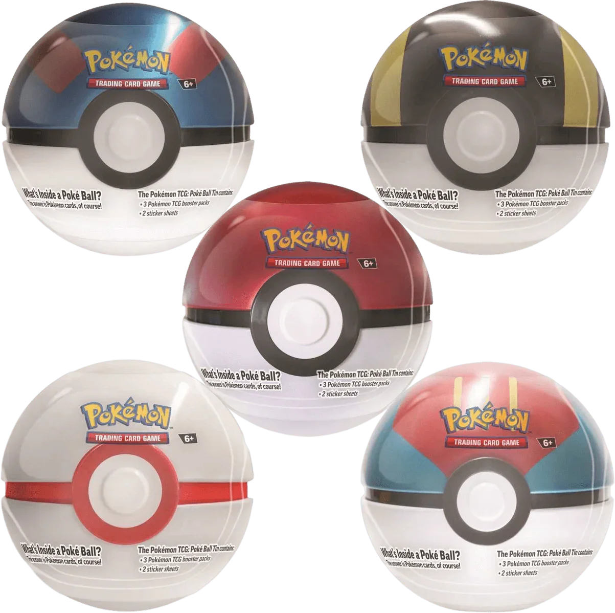 Pokemon TCG - Scarlet &amp; Violet - Poke Ball Tin - Series 9