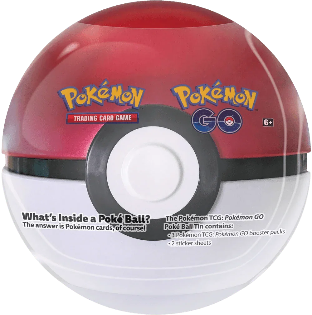 Pokemon TCG - Sword & Shield - Pokémon GO - Poke Ball Tin