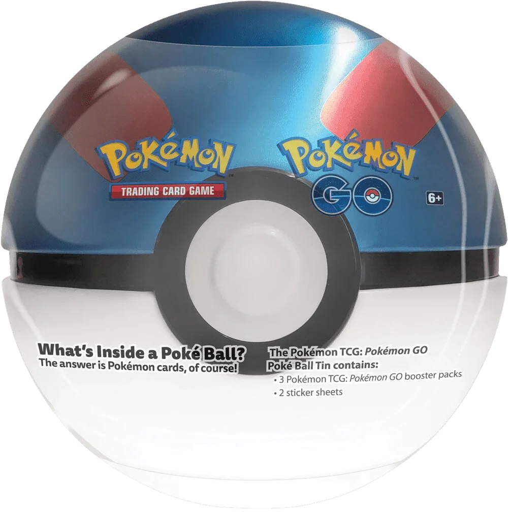 Pokemon TCG - Sword & Shield - Pokémon GO - Poke Ball Tin