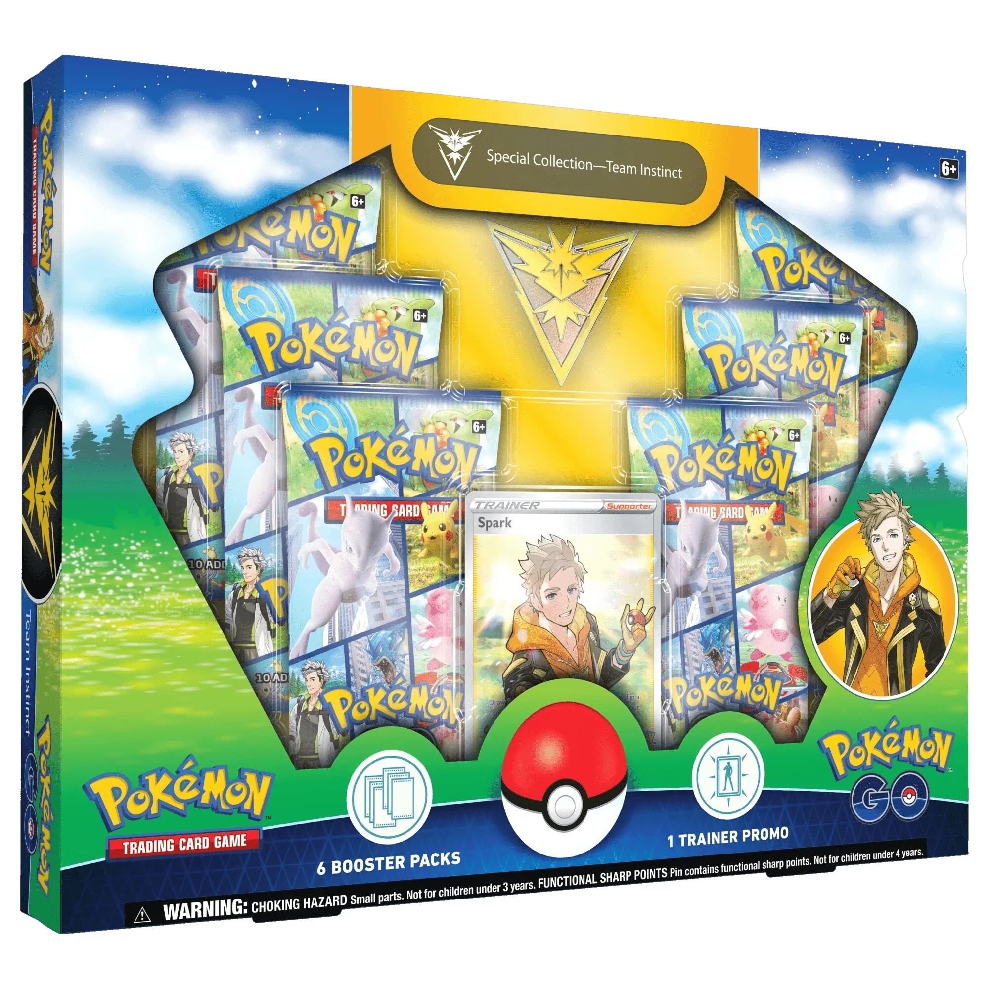 Pokemon TCG - Sword & Shield - Pokémon GO Special Collection Box - Team Instinct
